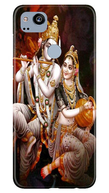 Radha Krishna Mobile Back Case for Google Pixel 2 (Design - 292)