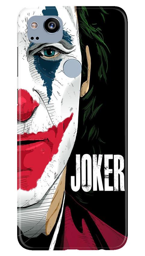 Joker Mobile Back Case for Google Pixel 2 (Design - 301)