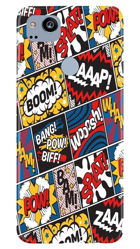 Boom Mobile Back Case for Google Pixel 2 (Design - 302)