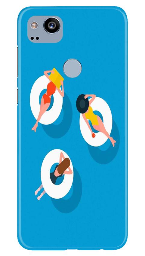 Girlish Mobile Back Case for Google Pixel 2 (Design - 306)