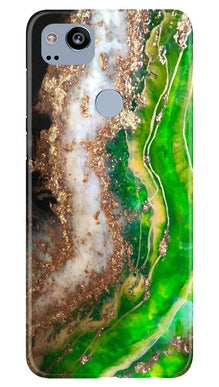 Marble Texture Mobile Back Case for Google Pixel 2 (Design - 307)