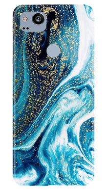 Marble Texture Mobile Back Case for Google Pixel 2 (Design - 308)