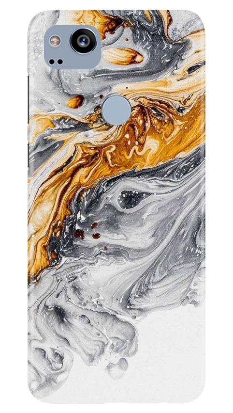 Marble Texture Mobile Back Case for Google Pixel 2 (Design - 310)