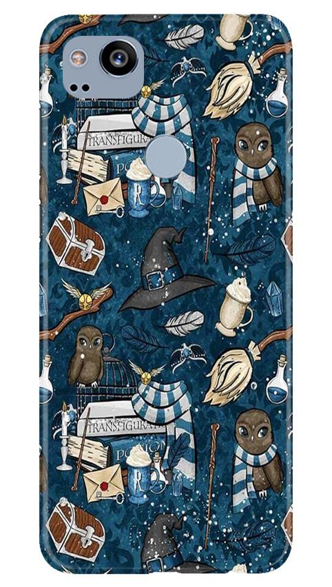 Magic Mobile Back Case for Google Pixel 2 (Design - 313)
