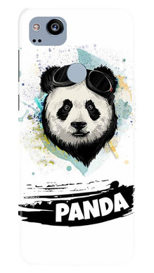 Panda Mobile Back Case for Google Pixel 2 (Design - 319)