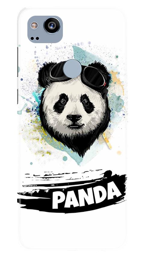 Panda Mobile Back Case for Google Pixel 2 (Design - 319)