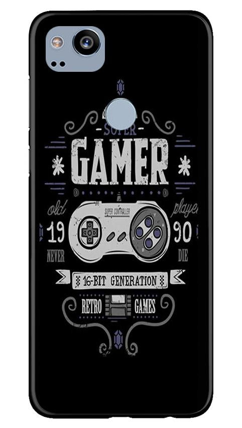 Gamer Mobile Back Case for Google Pixel 2 (Design - 330)