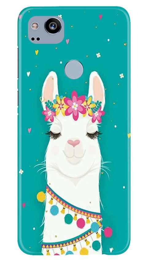 Camel Mobile Back Case for Google Pixel 2 (Design - 331)