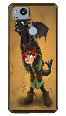 Dragon Mobile Back Case for Google Pixel 2 (Design - 336)