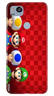 Mario Mobile Back Case for Google Pixel 2 (Design - 337)