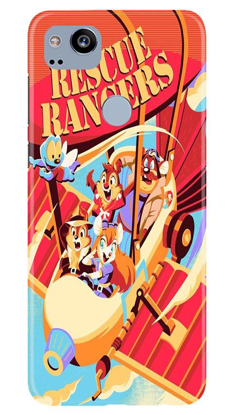Rescue Rangers Mobile Back Case for Google Pixel 2 (Design - 341)