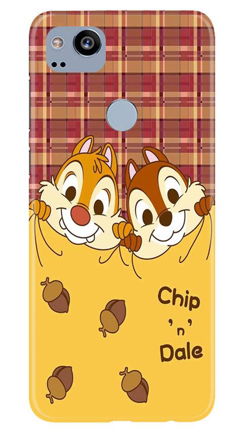 Chip n Dale Mobile Back Case for Google Pixel 2 (Design - 342)