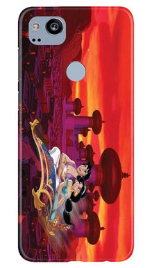 Aladdin Mobile Back Case for Google Pixel 2 (Design - 345)
