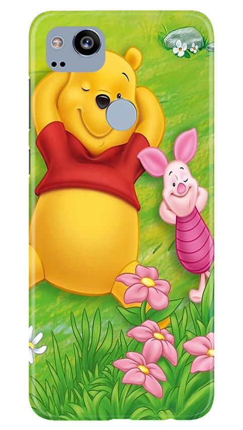 Winnie The Pooh Mobile Back Case for Google Pixel 2 (Design - 348)