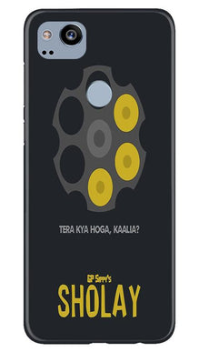 Sholay Mobile Back Case for Google Pixel 2 (Design - 356)