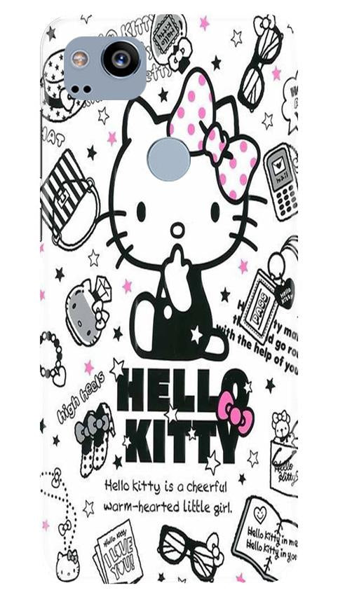 Hello Kitty Mobile Back Case for Google Pixel 2 (Design - 361)