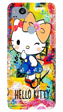 Hello Kitty Mobile Back Case for Google Pixel 2 (Design - 362)