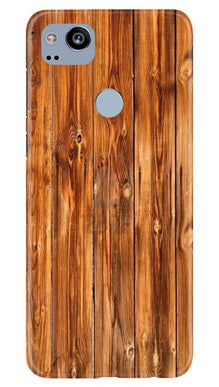 Wooden Texture Mobile Back Case for Google Pixel 2 (Design - 376)