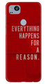 Everything Happens Reason Mobile Back Case for Google Pixel 2 (Design - 378)