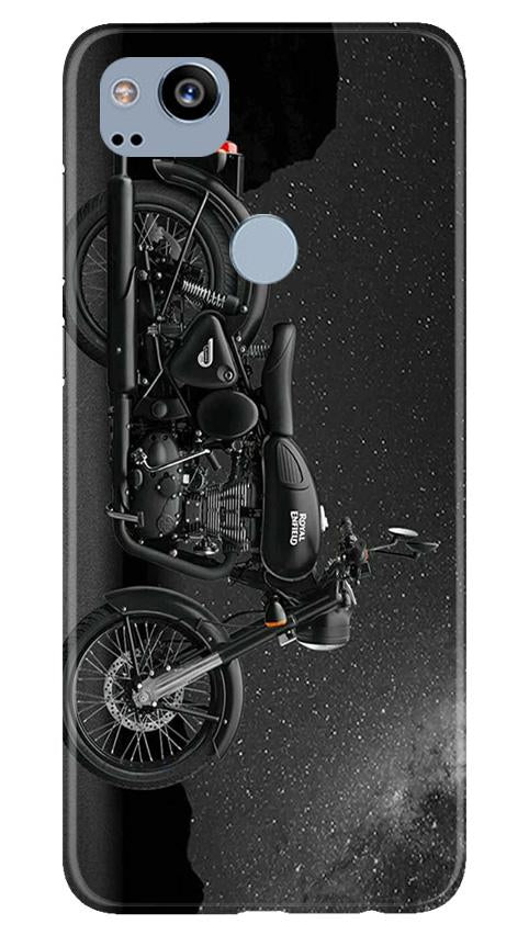 Royal Enfield Mobile Back Case for Google Pixel 2 (Design - 381)