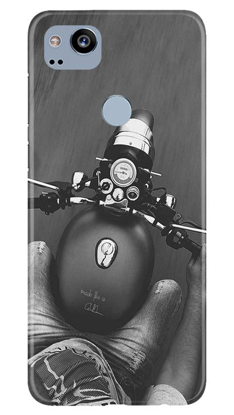 Royal Enfield Mobile Back Case for Google Pixel 2 (Design - 382)