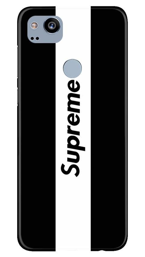 Supreme Mobile Back Case for Google Pixel 2 (Design - 388)