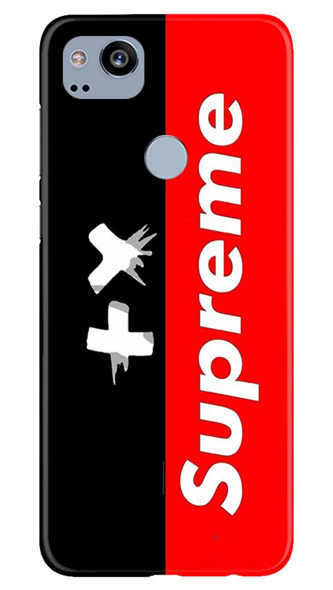 Supreme Mobile Back Case for Google Pixel 2 (Design - 389)
