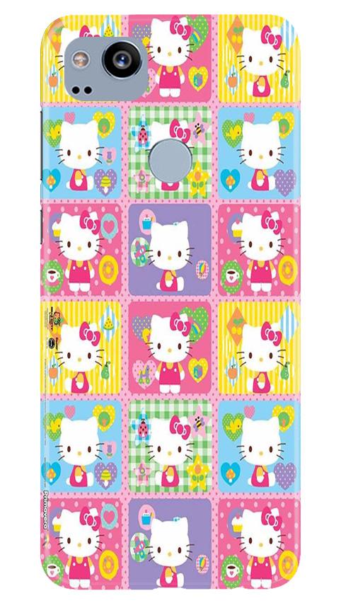 Kitty Mobile Back Case for Google Pixel 2 (Design - 400)