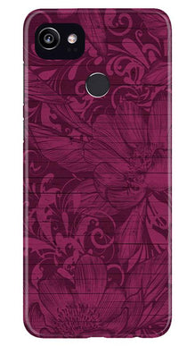 Purple Backround Mobile Back Case for Google Pixel 2 XL (Design - 22)