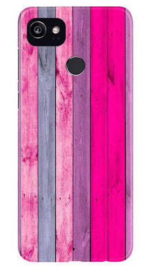 Wooden look Mobile Back Case for Google Pixel 2 XL (Design - 24)