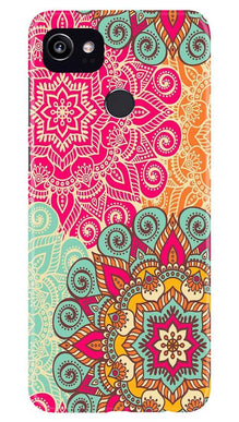 Rangoli art2 Mobile Back Case for Google Pixel 2 XL (Design - 29)