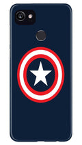 Captain America Case for Google Pixel 2 XL
