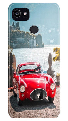 Vintage Car Mobile Back Case for Google Pixel 2 XL (Design - 51)