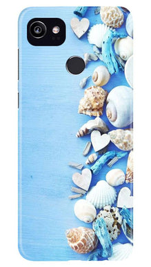Sea Shells2 Mobile Back Case for Google Pixel 2 XL (Design - 64)