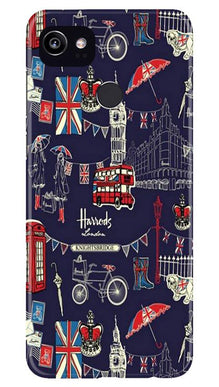 Love London Mobile Back Case for Google Pixel 2 XL (Design - 75)