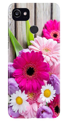 Coloful Daisy2 Mobile Back Case for Google Pixel 2 XL (Design - 76)