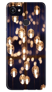Party Bulb2 Mobile Back Case for Google Pixel 2 XL (Design - 77)