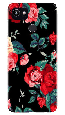 Red Rose2 Mobile Back Case for Google Pixel 2 XL (Design - 81)
