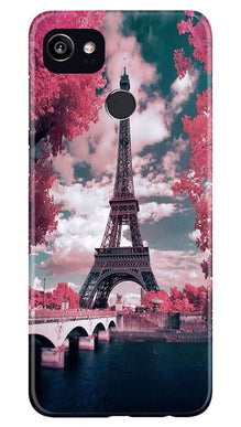 Eiffel Tower Mobile Back Case for Google Pixel 2 XL  (Design - 101)