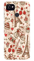 Love Paris Case for Google Pixel 2 XL  (Design - 103)
