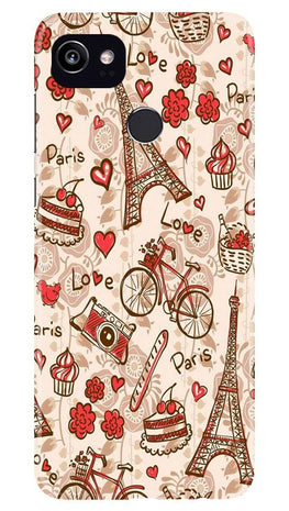 Love Paris Case for Google Pixel 2 XL(Design - 103)