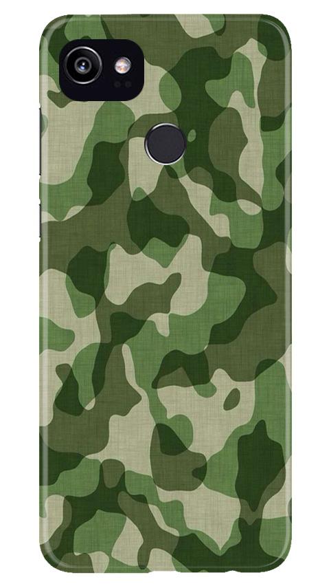 Army Camouflage Case for Google Pixel 2 XL  (Design - 106)