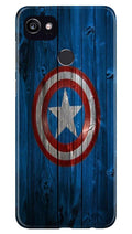 Captain America Superhero Case for Google Pixel 2 XL  (Design - 118)