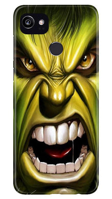 Hulk Superhero Mobile Back Case for Google Pixel 2 XL  (Design - 121)
