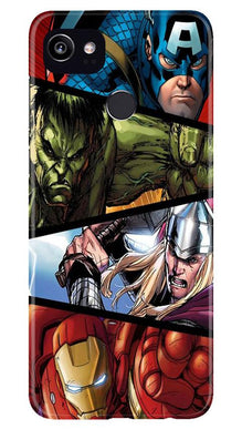 Avengers Superhero Mobile Back Case for Google Pixel 2 XL  (Design - 124)