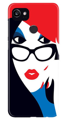 Girlish Mobile Back Case for Google Pixel 2 XL  (Design - 131)