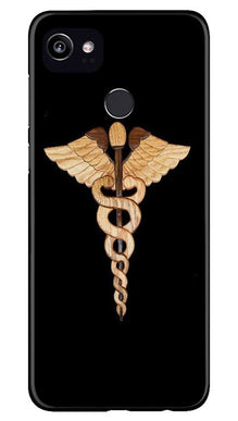 Doctor Logo Mobile Back Case for Google Pixel 2 XL  (Design - 134)