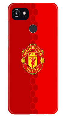 Manchester United Mobile Back Case for Google Pixel 2 XL  (Design - 157)