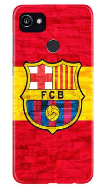 FCB Football Mobile Back Case for Google Pixel 2 XL  (Design - 174)