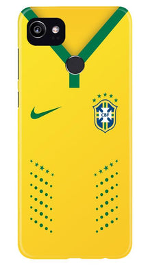 Brazil Mobile Back Case for Google Pixel 2 XL  (Design - 176)